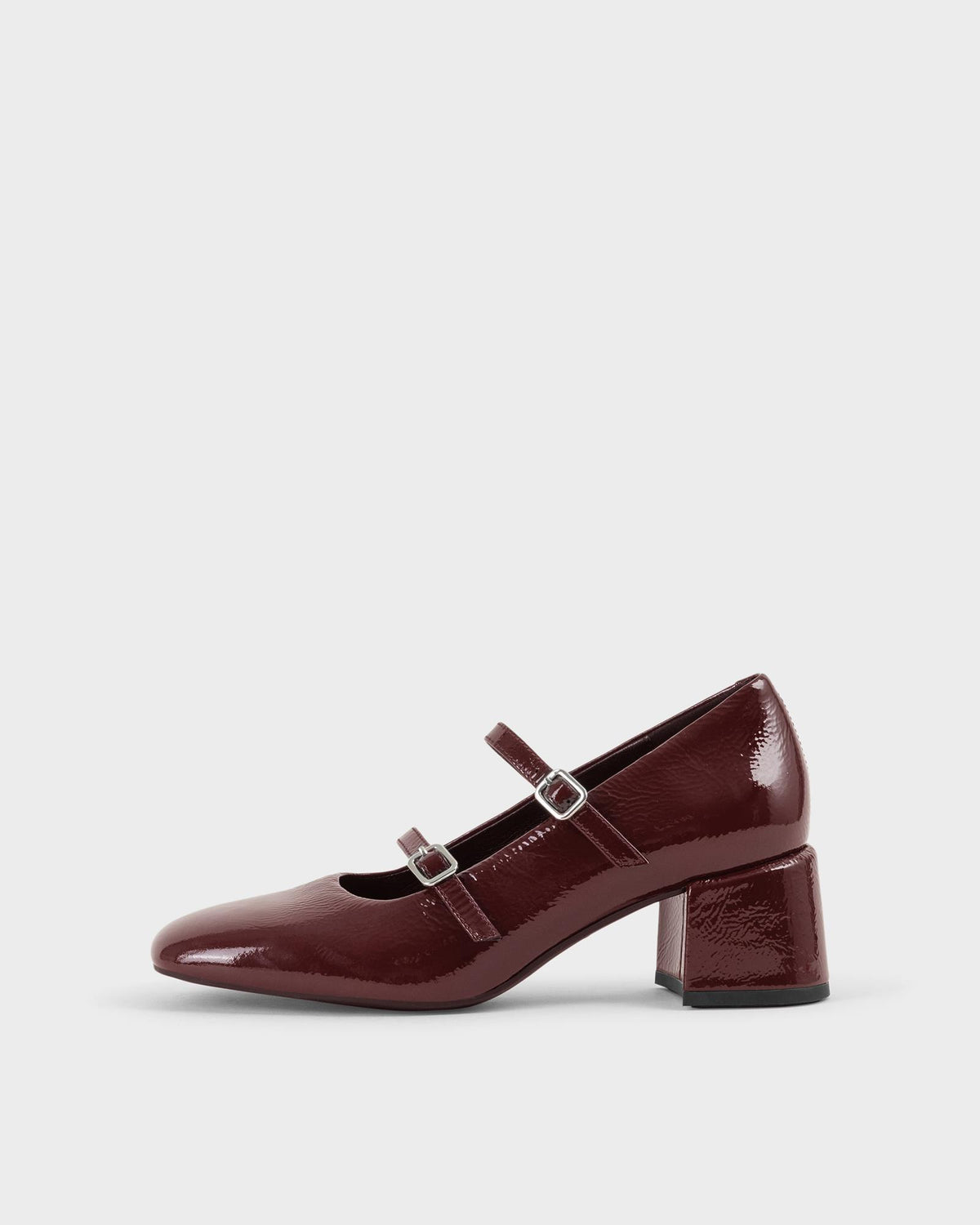 Dark Red, Patent Leather,5