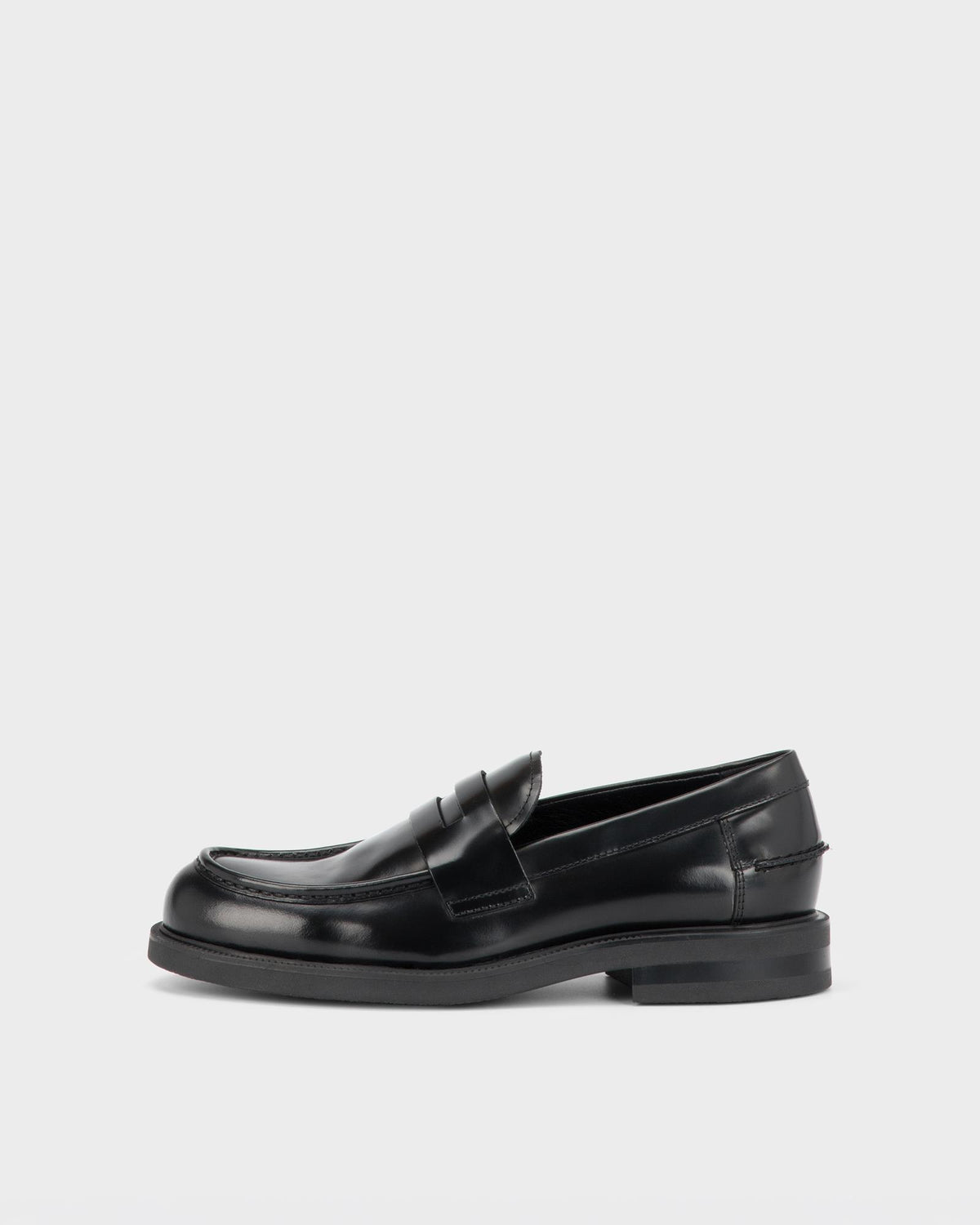 Black, Polished Leather,6
