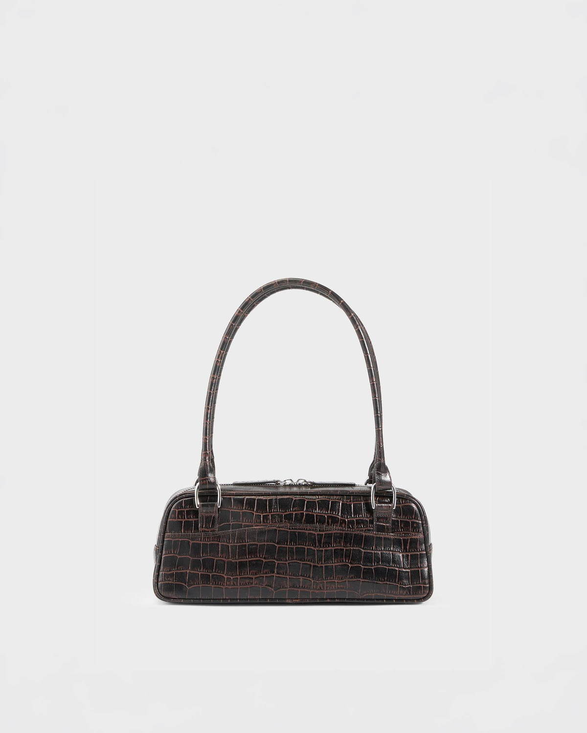 Brown, Embossed Leather