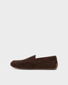 Brown, Suede