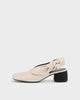 Beige, Leather