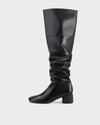 Black, Leather