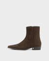 Dark Brown, Suede