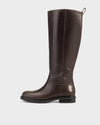 Dark Brown, Leather