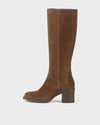 Brown, Suede
