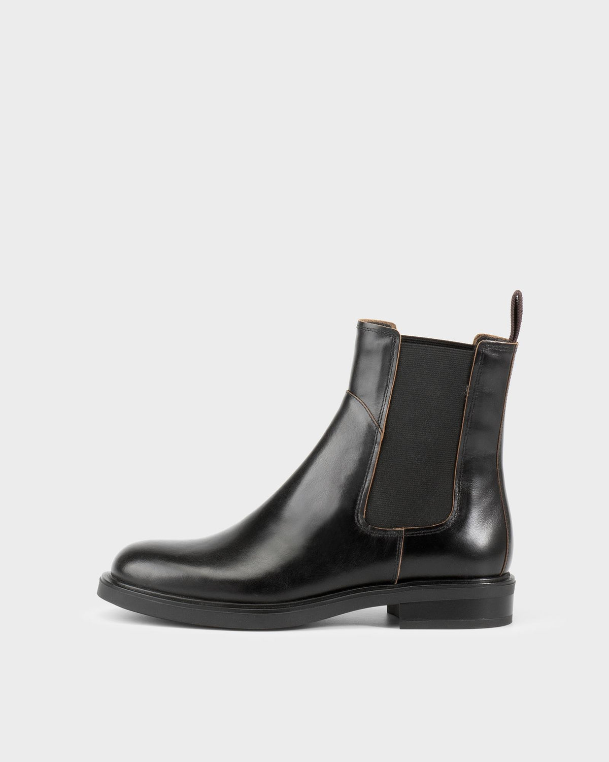 Black, Leather/Contrast Edges,5